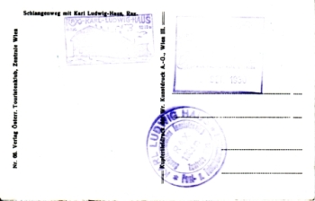 Schlangenweg zum Karl Ludwig Haus - A xxxx 95 101 ** / ●